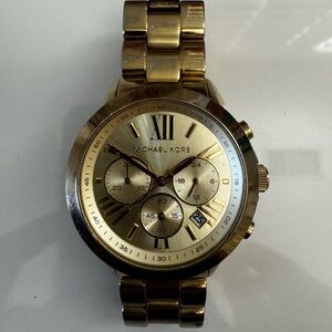 Michael kors gold watch
